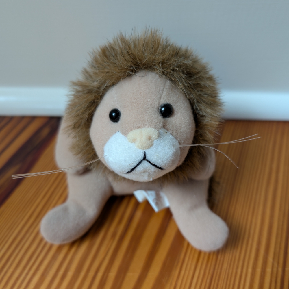 Soft Bean Bag Lion VTG